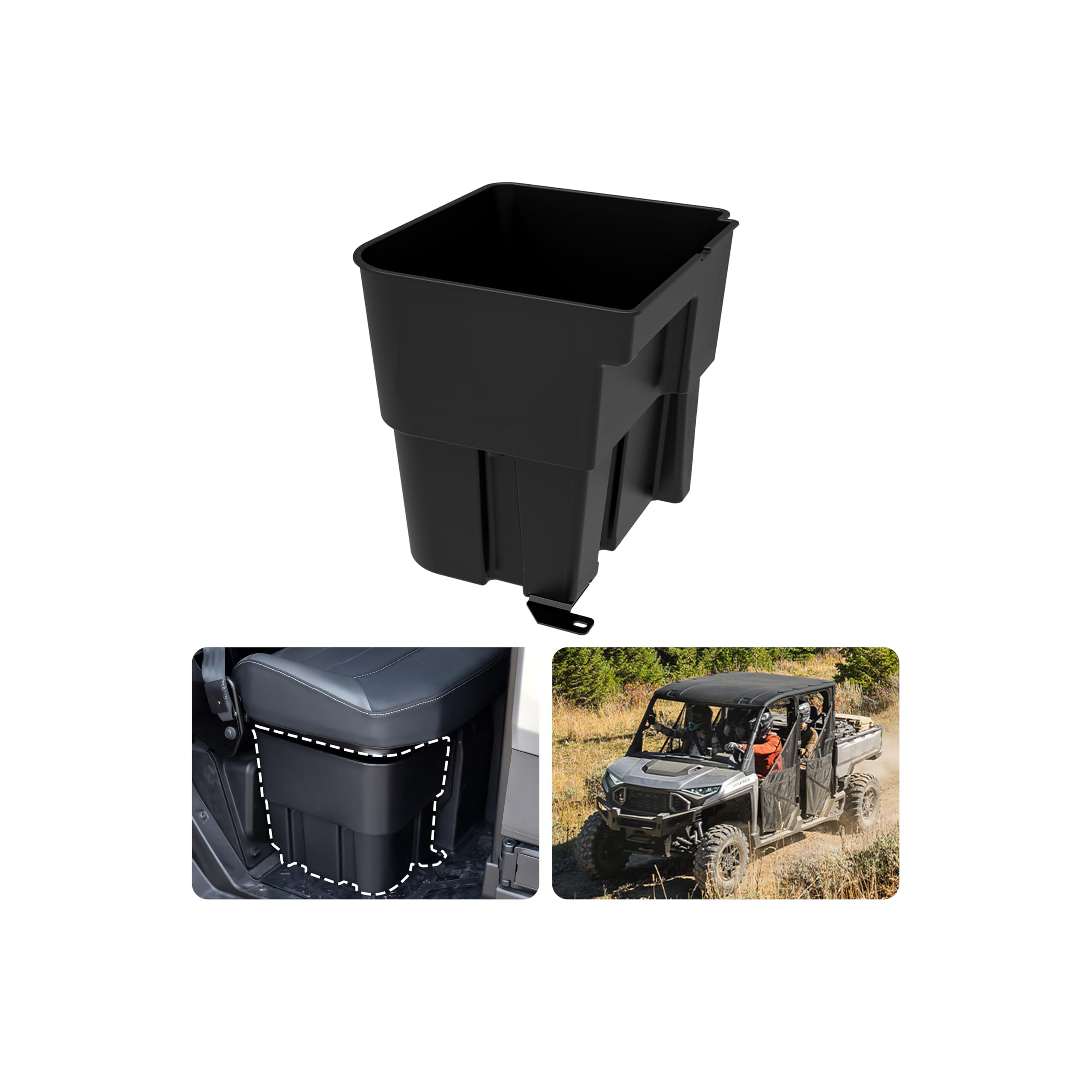 Amazon.com: POKIAUTO Under Seat Storage Box for Ranger XD 1500